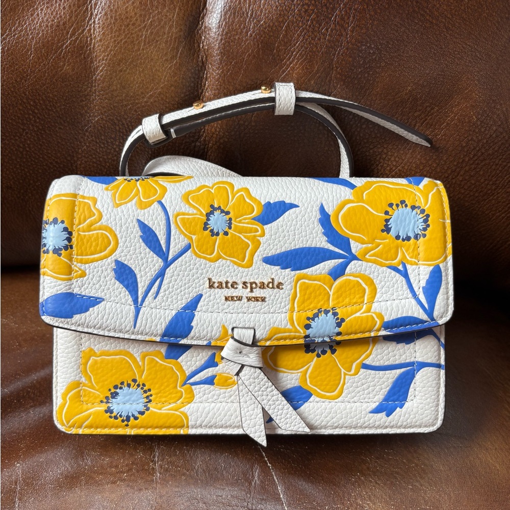Kate Spade Crossbody Flap Sunshine Floral bag